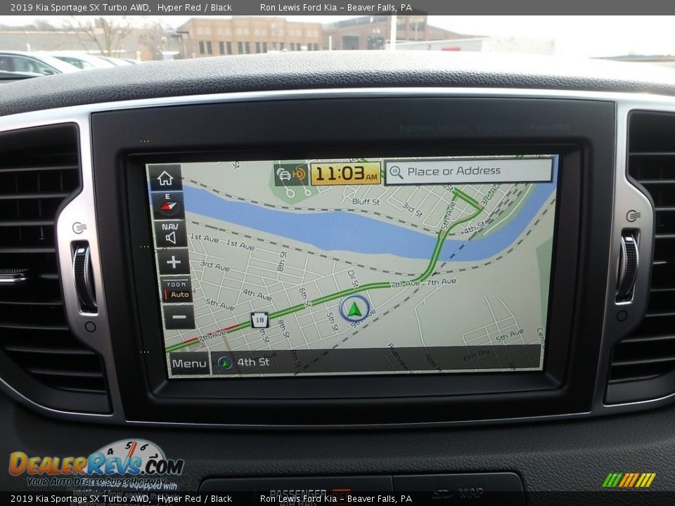 Navigation of 2019 Kia Sportage SX Turbo AWD Photo #18