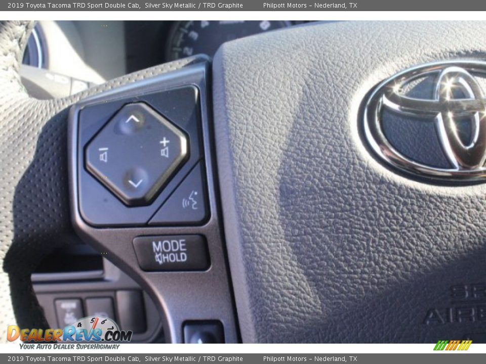 2019 Toyota Tacoma TRD Sport Double Cab Steering Wheel Photo #15