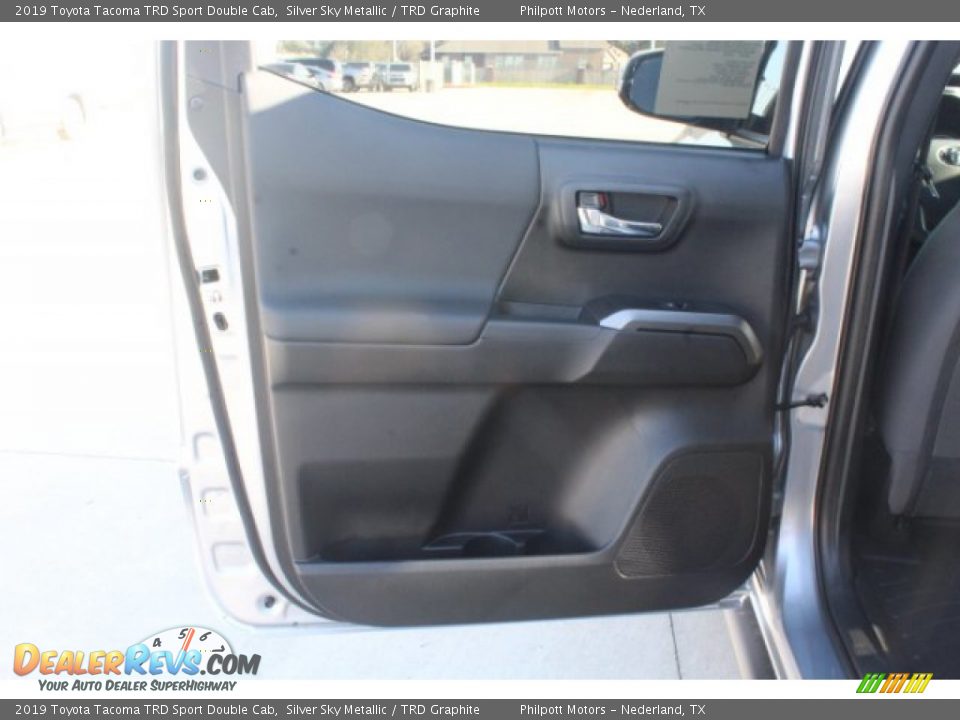 2019 Toyota Tacoma TRD Sport Double Cab Silver Sky Metallic / TRD Graphite Photo #17
