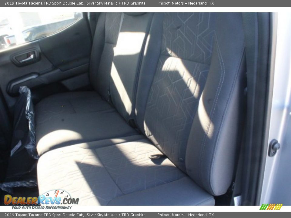 2019 Toyota Tacoma TRD Sport Double Cab Silver Sky Metallic / TRD Graphite Photo #18