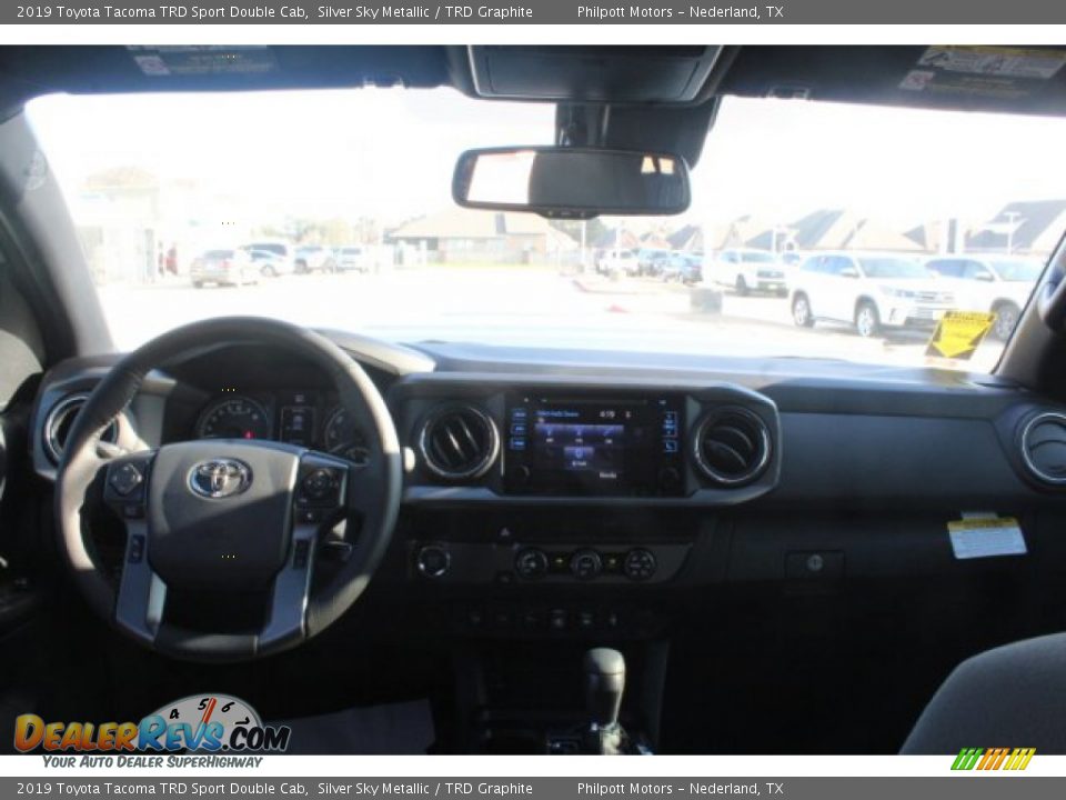 2019 Toyota Tacoma TRD Sport Double Cab Silver Sky Metallic / TRD Graphite Photo #19