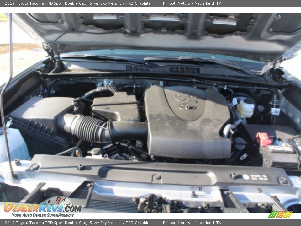 2019 Toyota Tacoma TRD Sport Double Cab Silver Sky Metallic / TRD Graphite Photo #22