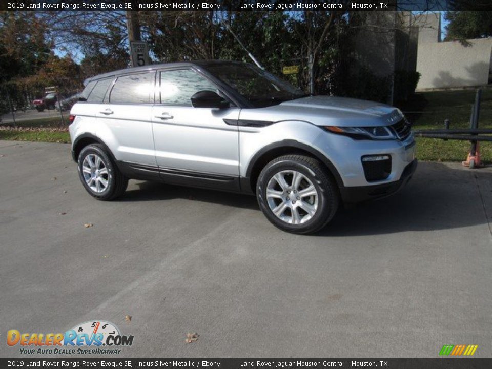 2019 Land Rover Range Rover Evoque SE Indus Silver Metallic / Ebony Photo #1