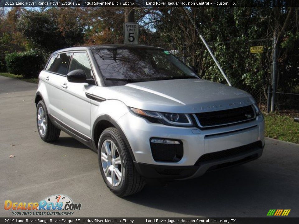 2019 Land Rover Range Rover Evoque SE Indus Silver Metallic / Ebony Photo #2