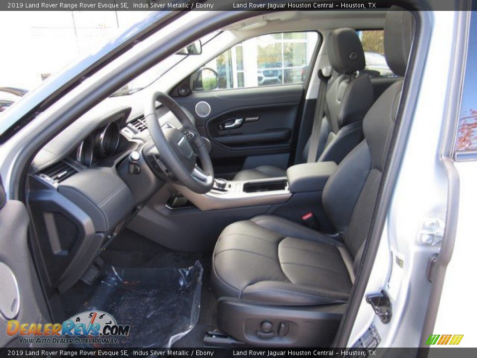 Ebony Interior - 2019 Land Rover Range Rover Evoque SE Photo #3