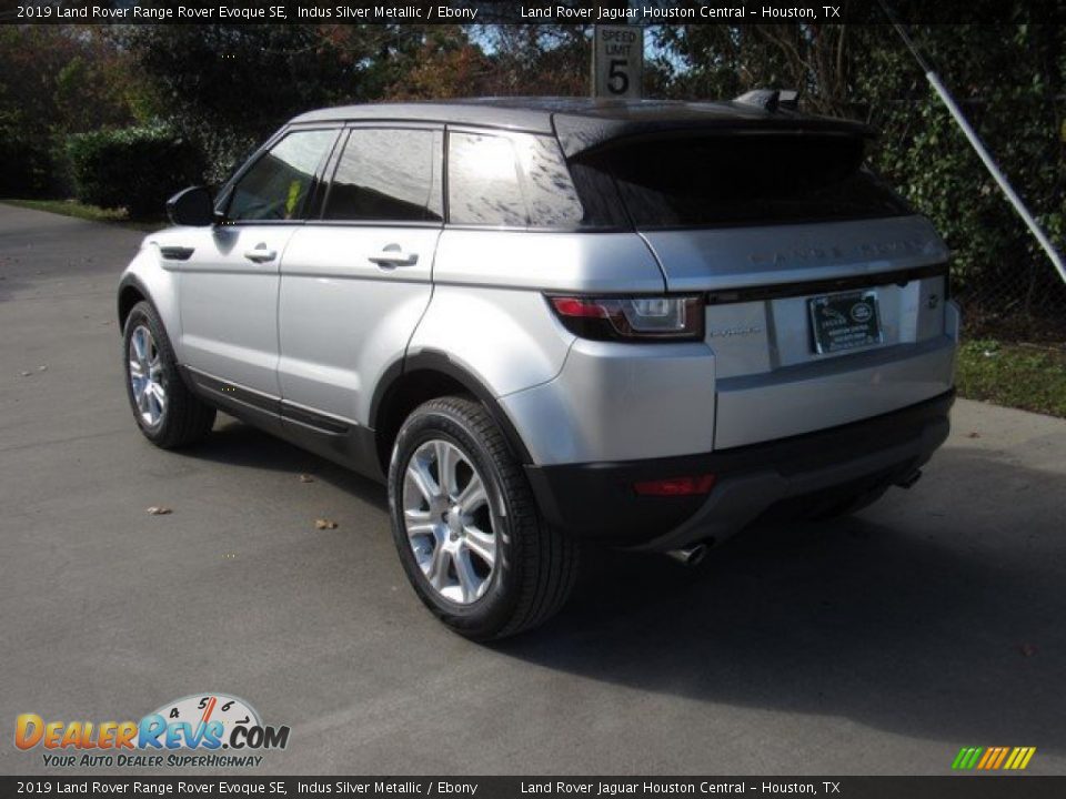 2019 Land Rover Range Rover Evoque SE Indus Silver Metallic / Ebony Photo #12