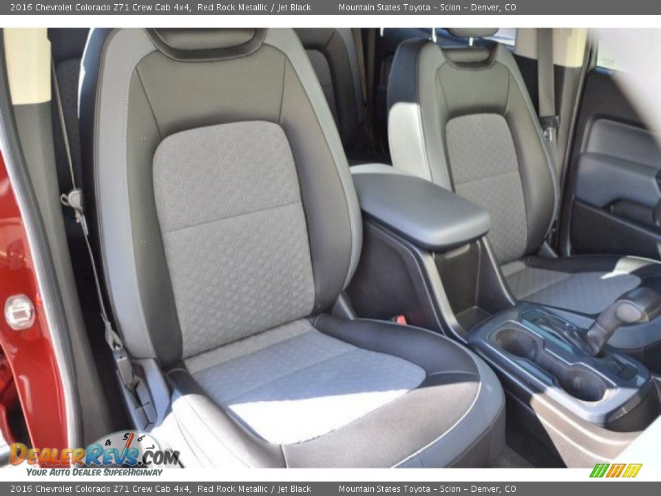 2016 Chevrolet Colorado Z71 Crew Cab 4x4 Red Rock Metallic / Jet Black Photo #18