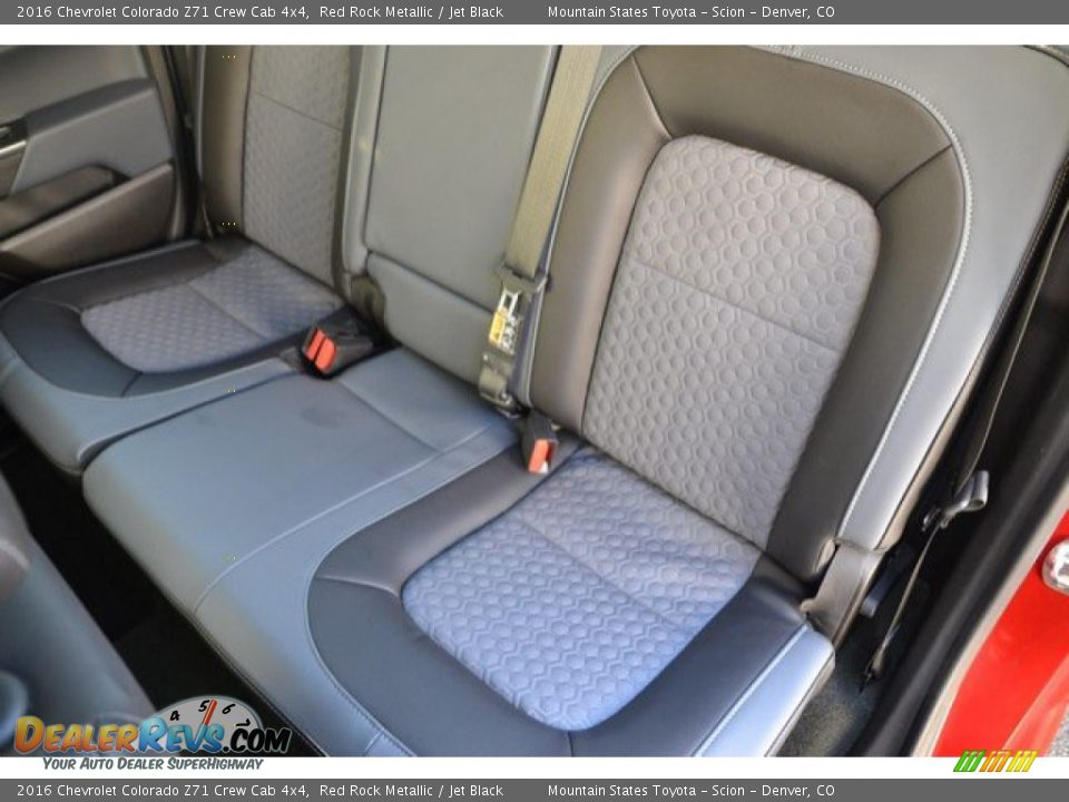 2016 Chevrolet Colorado Z71 Crew Cab 4x4 Red Rock Metallic / Jet Black Photo #21