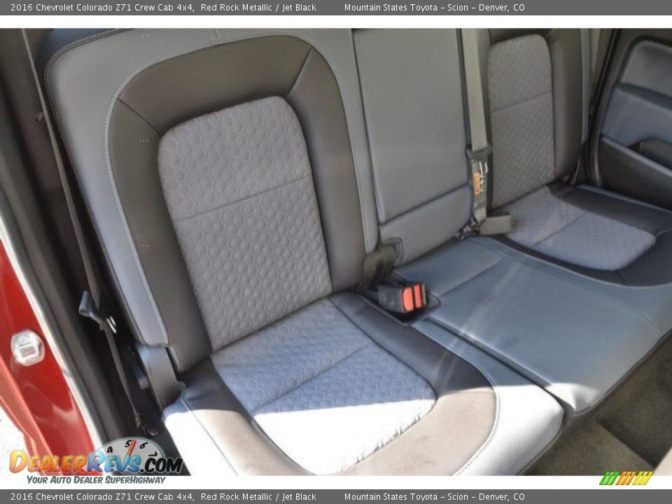 2016 Chevrolet Colorado Z71 Crew Cab 4x4 Red Rock Metallic / Jet Black Photo #22