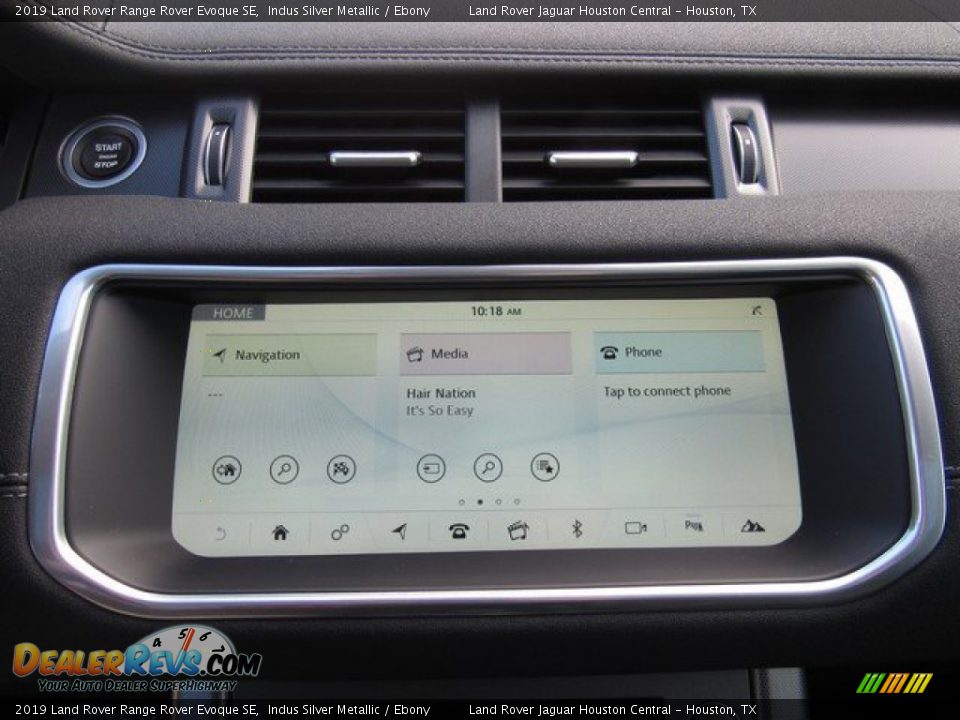 2019 Land Rover Range Rover Evoque SE Indus Silver Metallic / Ebony Photo #30