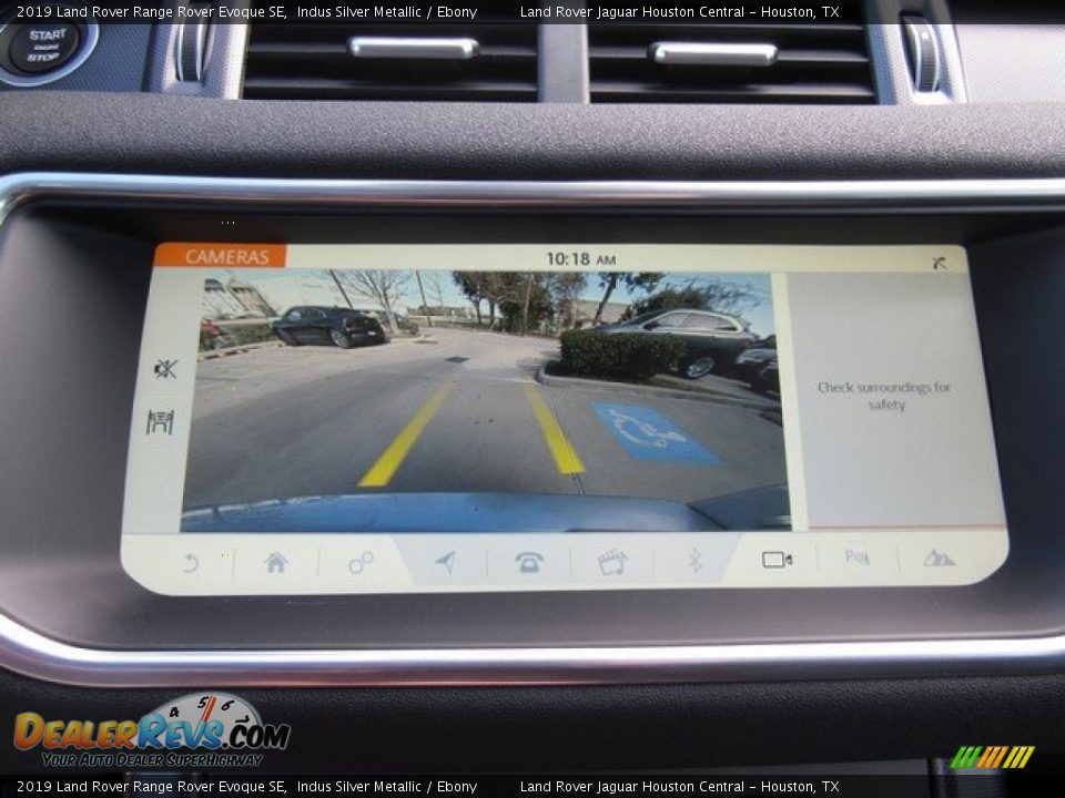 2019 Land Rover Range Rover Evoque SE Indus Silver Metallic / Ebony Photo #32