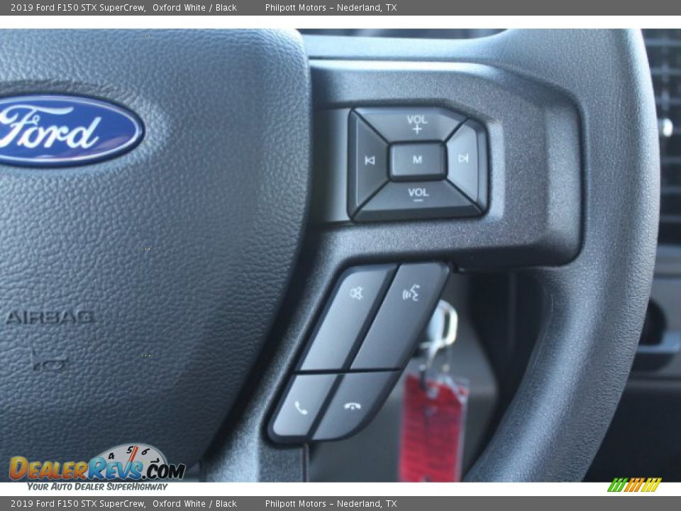 2019 Ford F150 STX SuperCrew Steering Wheel Photo #15