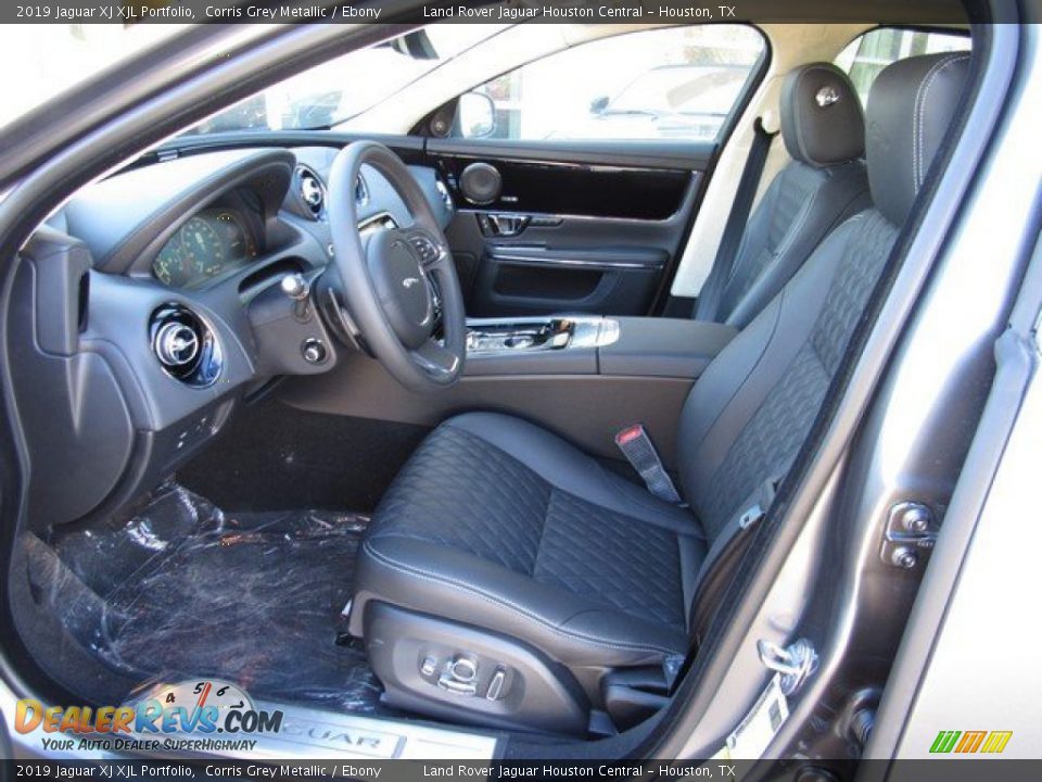 Front Seat of 2019 Jaguar XJ XJL Portfolio Photo #3