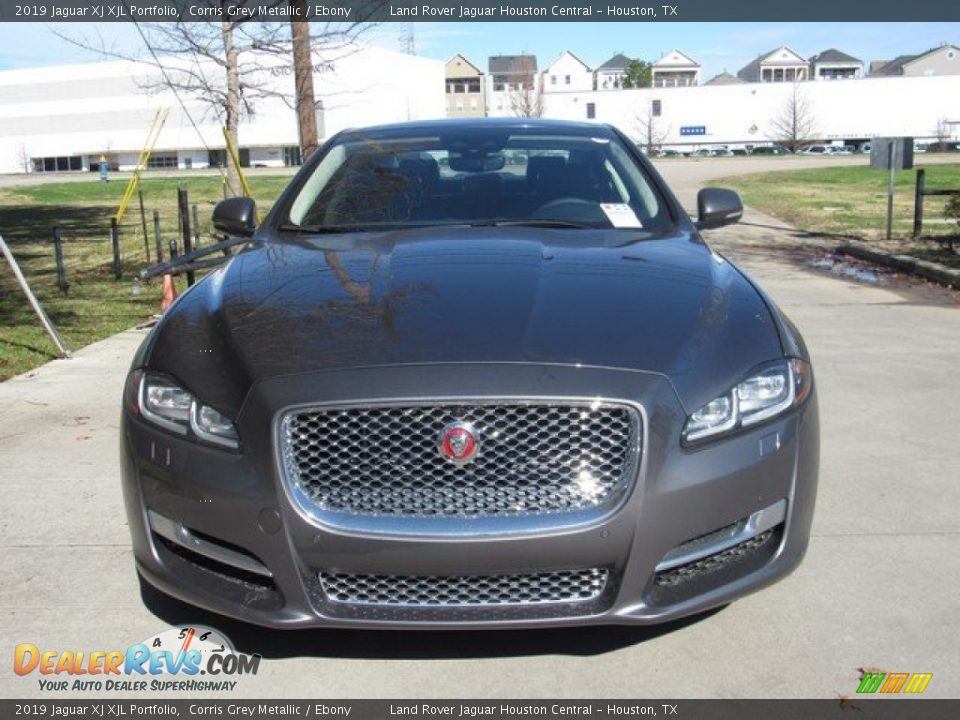 2019 Jaguar XJ XJL Portfolio Corris Grey Metallic / Ebony Photo #9