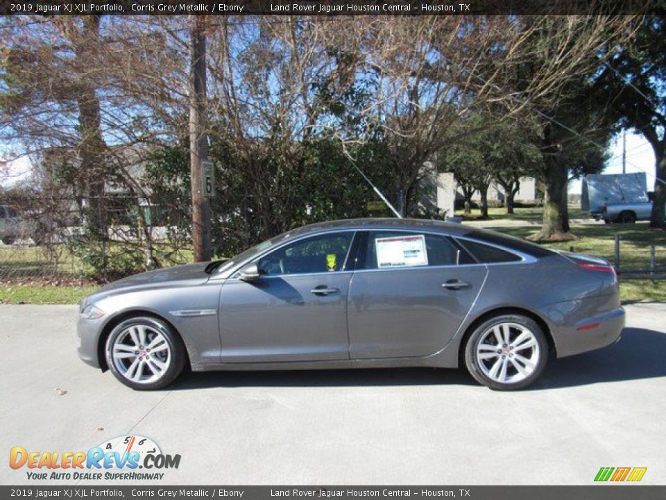 Corris Grey Metallic 2019 Jaguar XJ XJL Portfolio Photo #11
