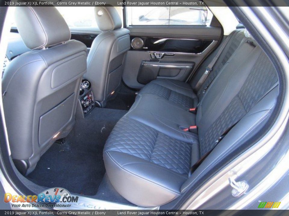 Rear Seat of 2019 Jaguar XJ XJL Portfolio Photo #13