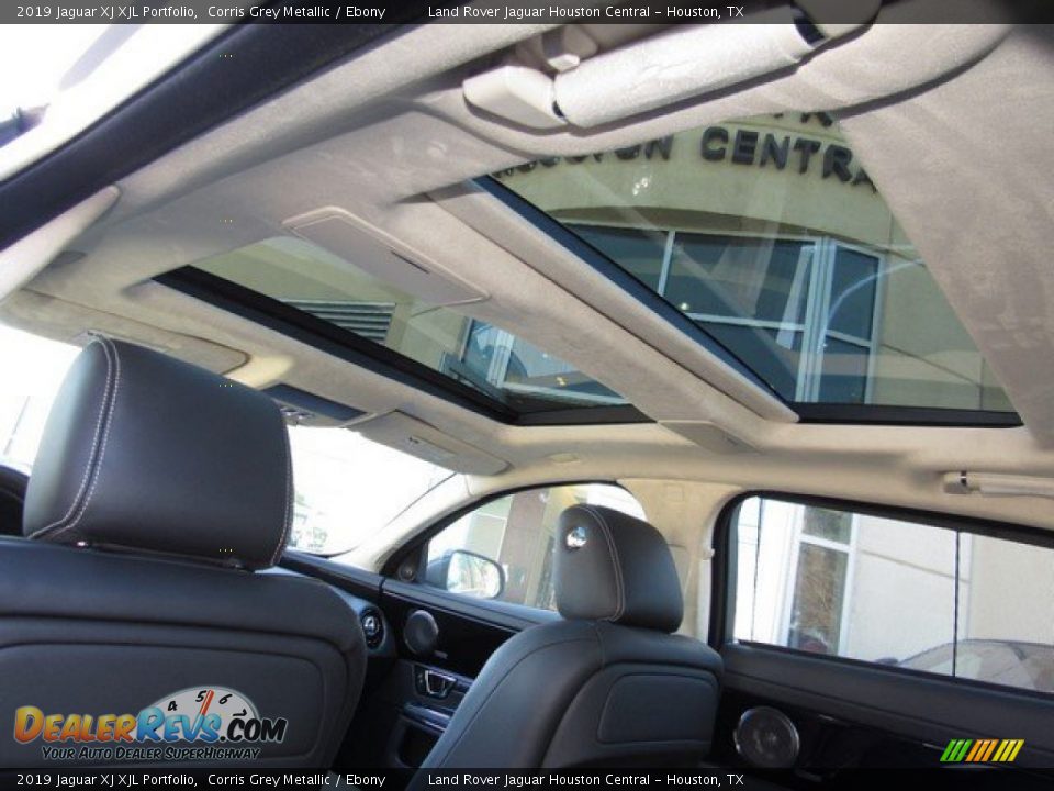 2019 Jaguar XJ XJL Portfolio Corris Grey Metallic / Ebony Photo #17