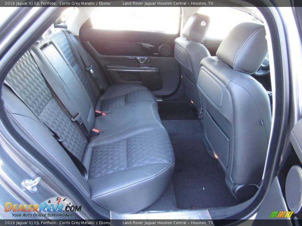 Rear Seat of 2019 Jaguar XJ XJL Portfolio Photo #18