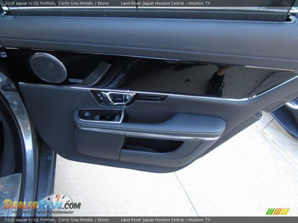 2019 Jaguar XJ XJL Portfolio Corris Grey Metallic / Ebony Photo #21