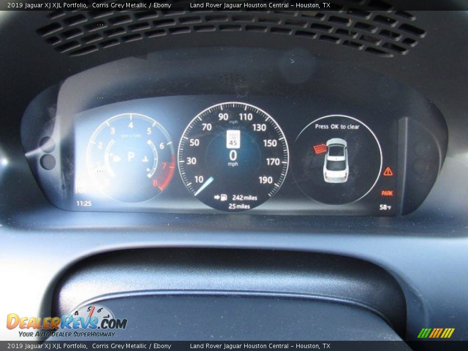 2019 Jaguar XJ XJL Portfolio Gauges Photo #30