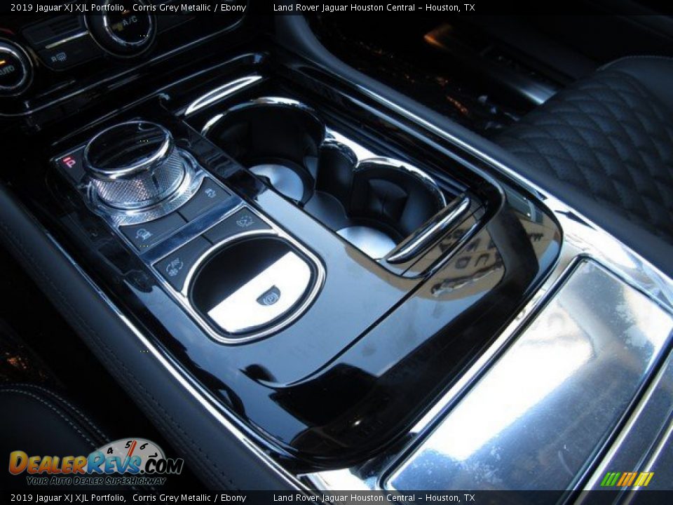 2019 Jaguar XJ XJL Portfolio Corris Grey Metallic / Ebony Photo #34