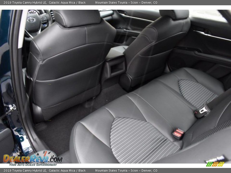 Rear Seat of 2019 Toyota Camry Hybrid LE Photo #14