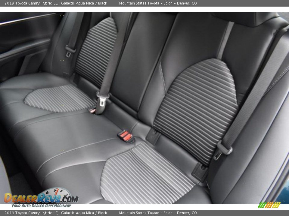 Rear Seat of 2019 Toyota Camry Hybrid LE Photo #16