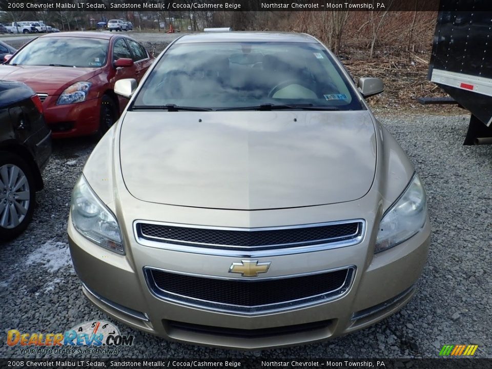 2008 Chevrolet Malibu LT Sedan Sandstone Metallic / Cocoa/Cashmere Beige Photo #6