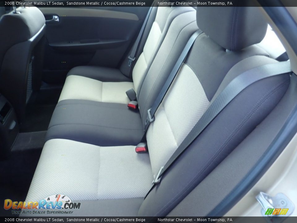 2008 Chevrolet Malibu LT Sedan Sandstone Metallic / Cocoa/Cashmere Beige Photo #9