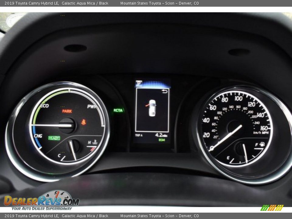2019 Toyota Camry Hybrid LE Gauges Photo #28