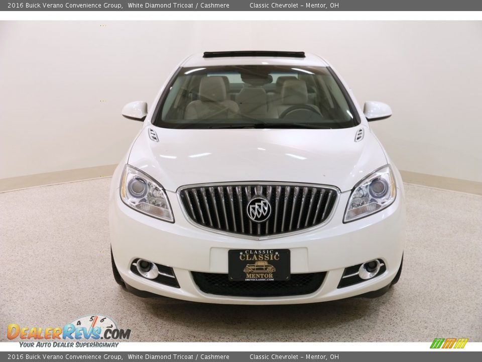 2016 Buick Verano Convenience Group White Diamond Tricoat / Cashmere Photo #2