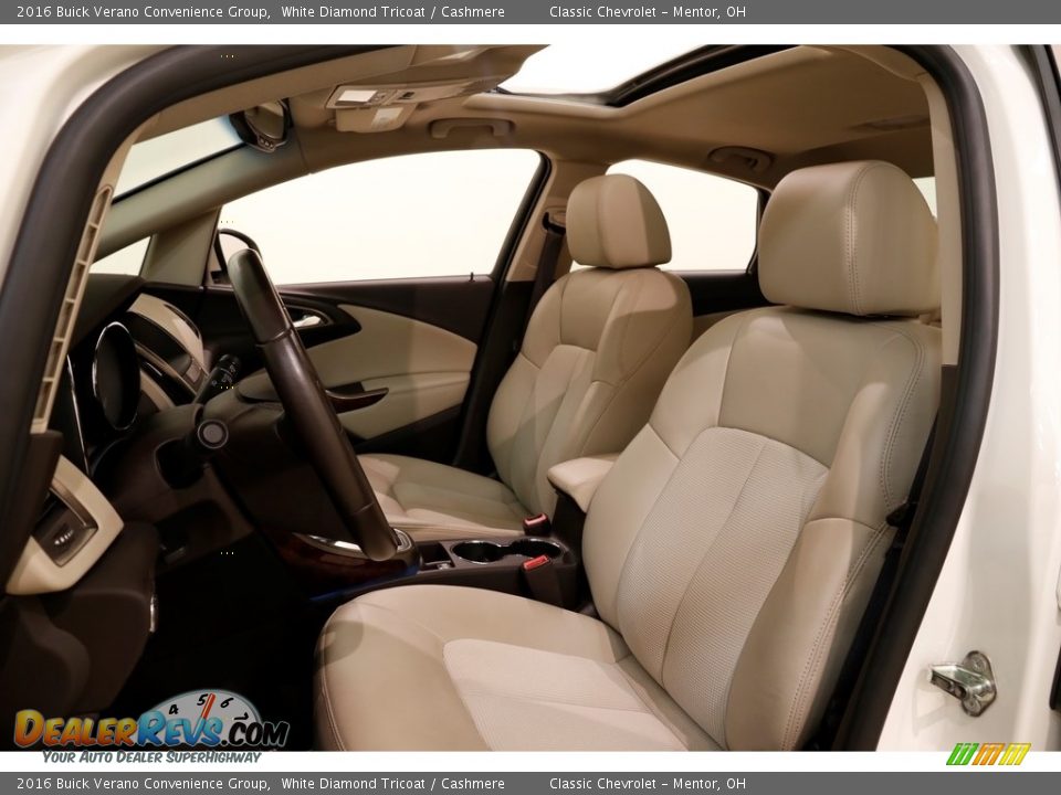 2016 Buick Verano Convenience Group White Diamond Tricoat / Cashmere Photo #5