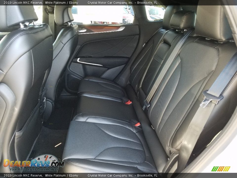 Rear Seat of 2019 Lincoln MKC Reserve Photo #10