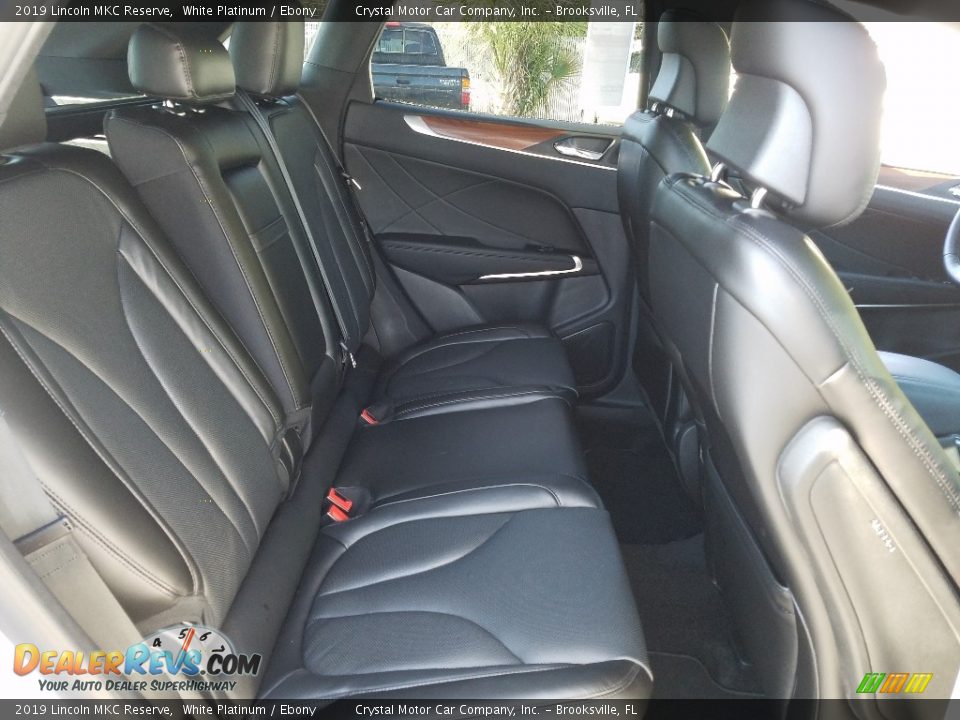 Rear Seat of 2019 Lincoln MKC Reserve Photo #11