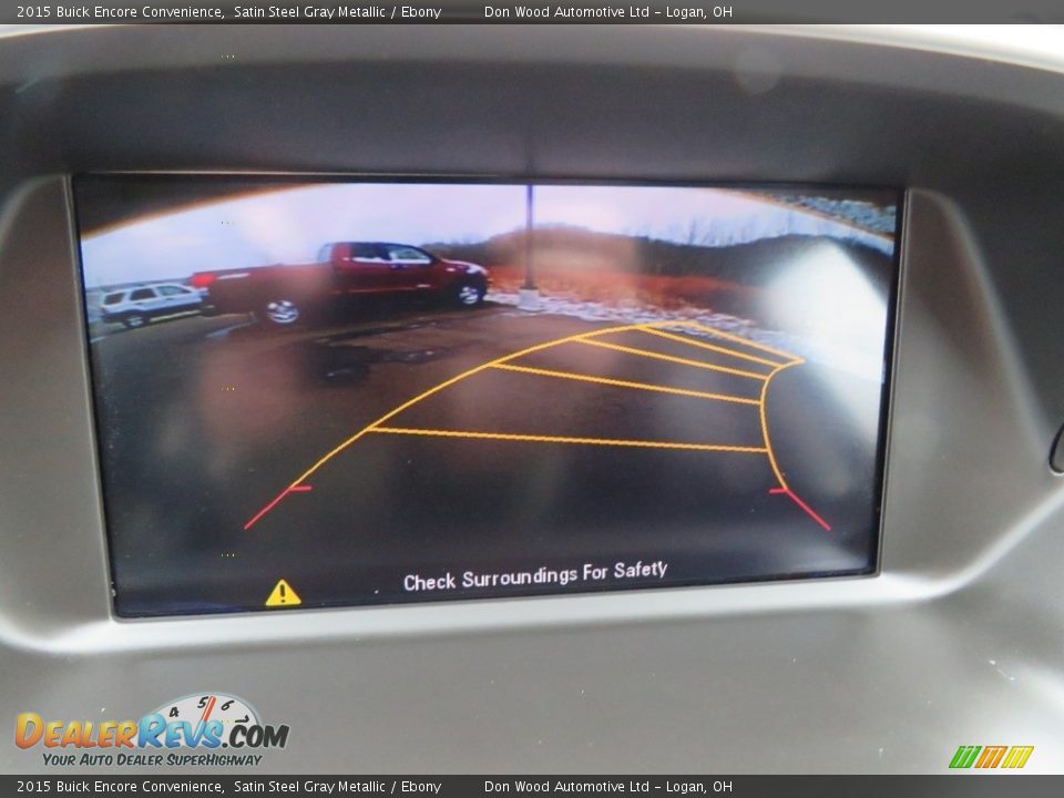 2015 Buick Encore Convenience Satin Steel Gray Metallic / Ebony Photo #2