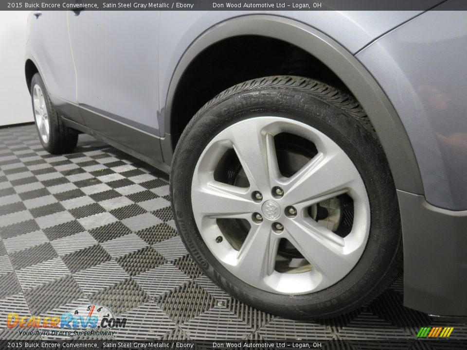 2015 Buick Encore Convenience Satin Steel Gray Metallic / Ebony Photo #3
