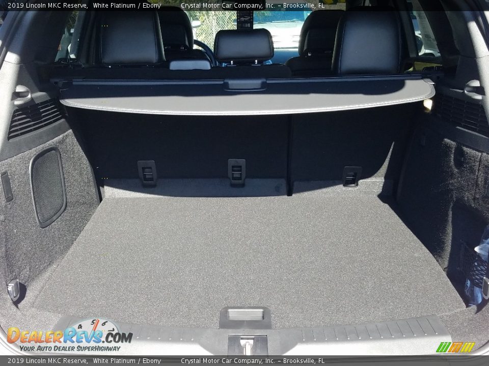 2019 Lincoln MKC Reserve White Platinum / Ebony Photo #18