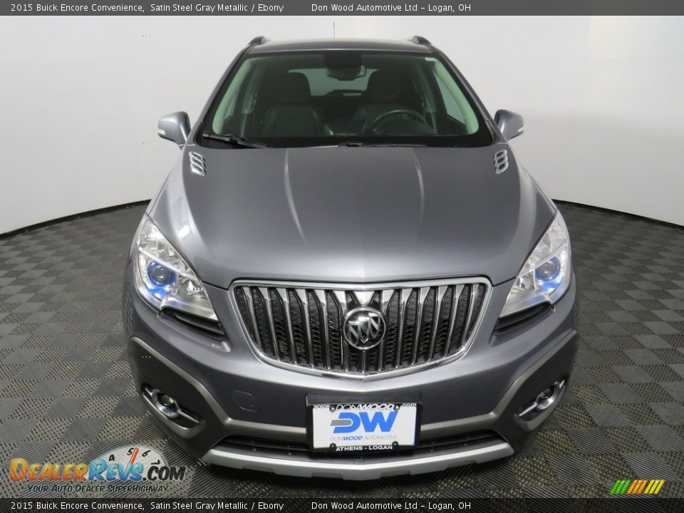 2015 Buick Encore Convenience Satin Steel Gray Metallic / Ebony Photo #6