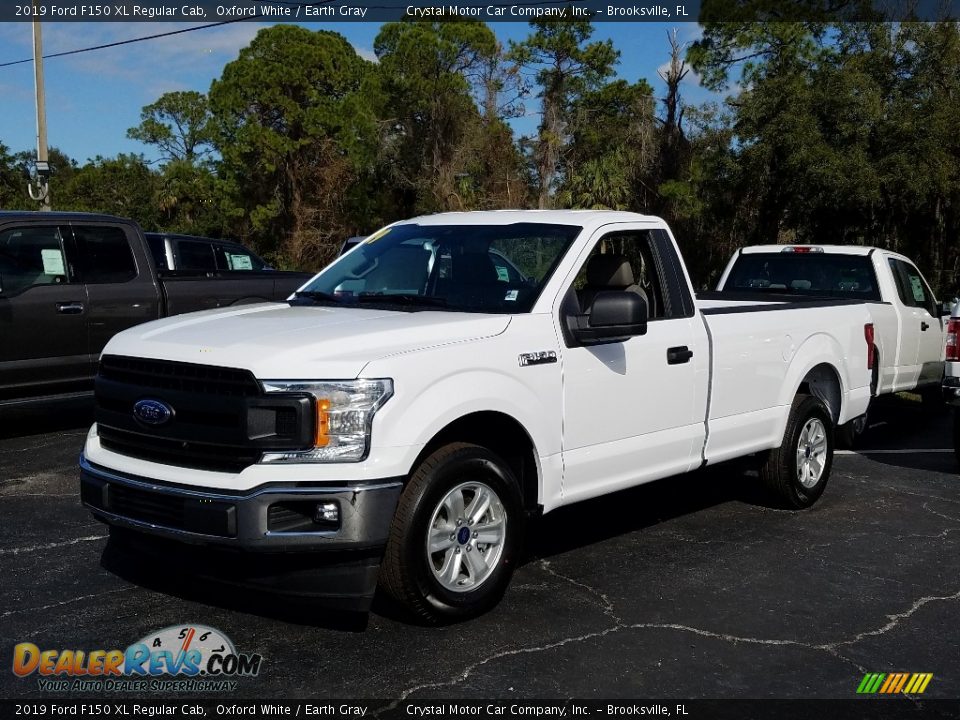 2019 Ford F150 XL Regular Cab Oxford White / Earth Gray Photo #1