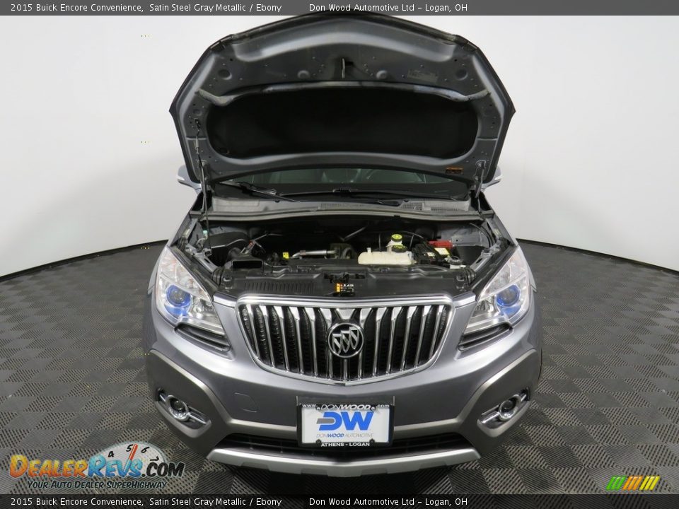2015 Buick Encore Convenience Satin Steel Gray Metallic / Ebony Photo #7