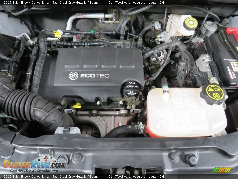 2015 Buick Encore Convenience Satin Steel Gray Metallic / Ebony Photo #8