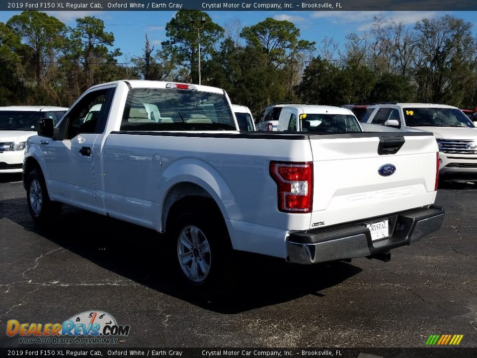 2019 Ford F150 XL Regular Cab Oxford White / Earth Gray Photo #3
