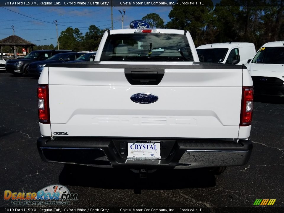 2019 Ford F150 XL Regular Cab Oxford White / Earth Gray Photo #4