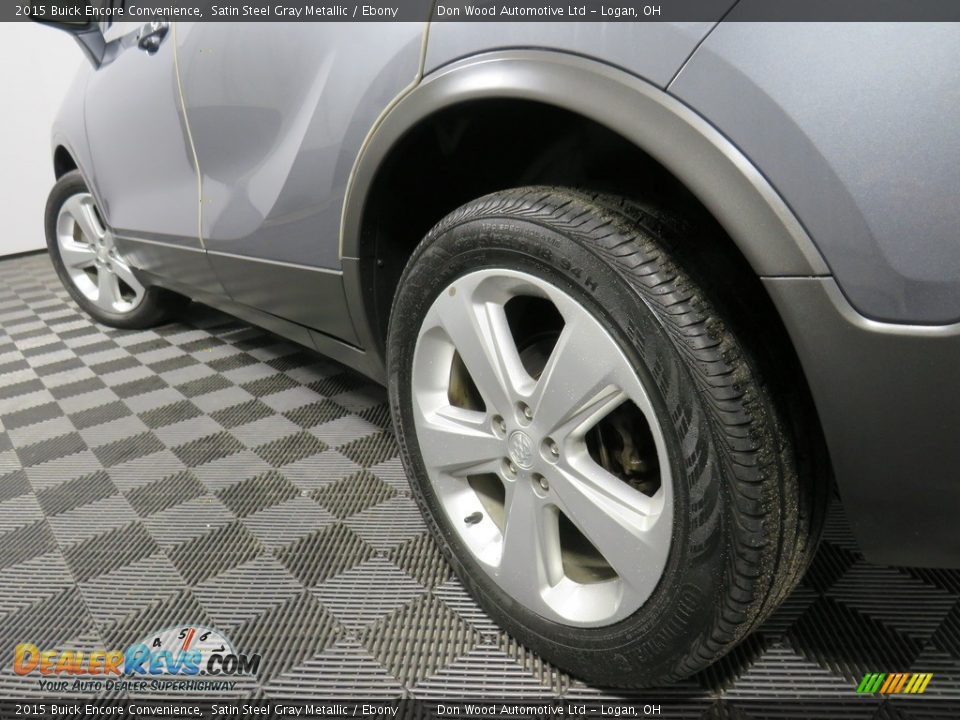 2015 Buick Encore Convenience Satin Steel Gray Metallic / Ebony Photo #11