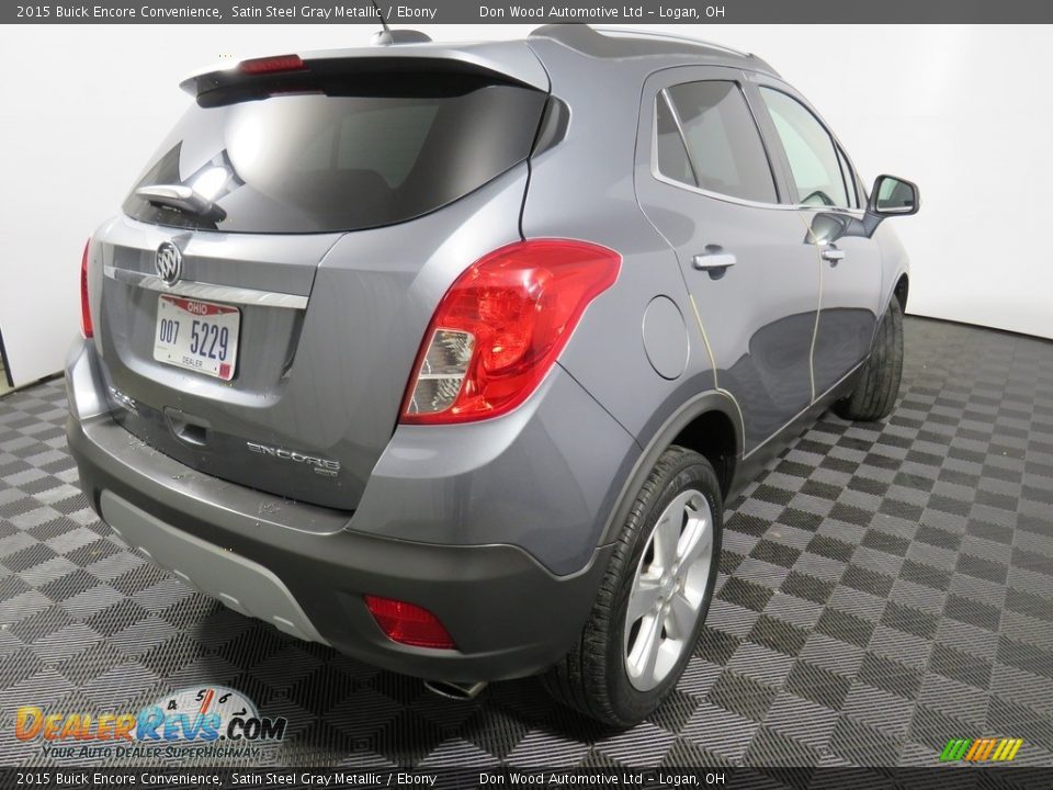2015 Buick Encore Convenience Satin Steel Gray Metallic / Ebony Photo #17