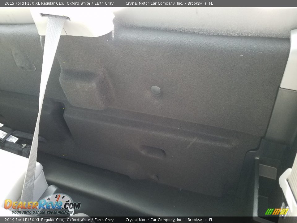 2019 Ford F150 XL Regular Cab Oxford White / Earth Gray Photo #10