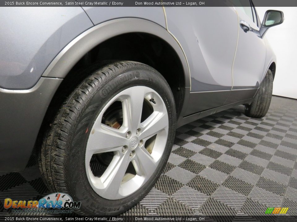 2015 Buick Encore Convenience Satin Steel Gray Metallic / Ebony Photo #18