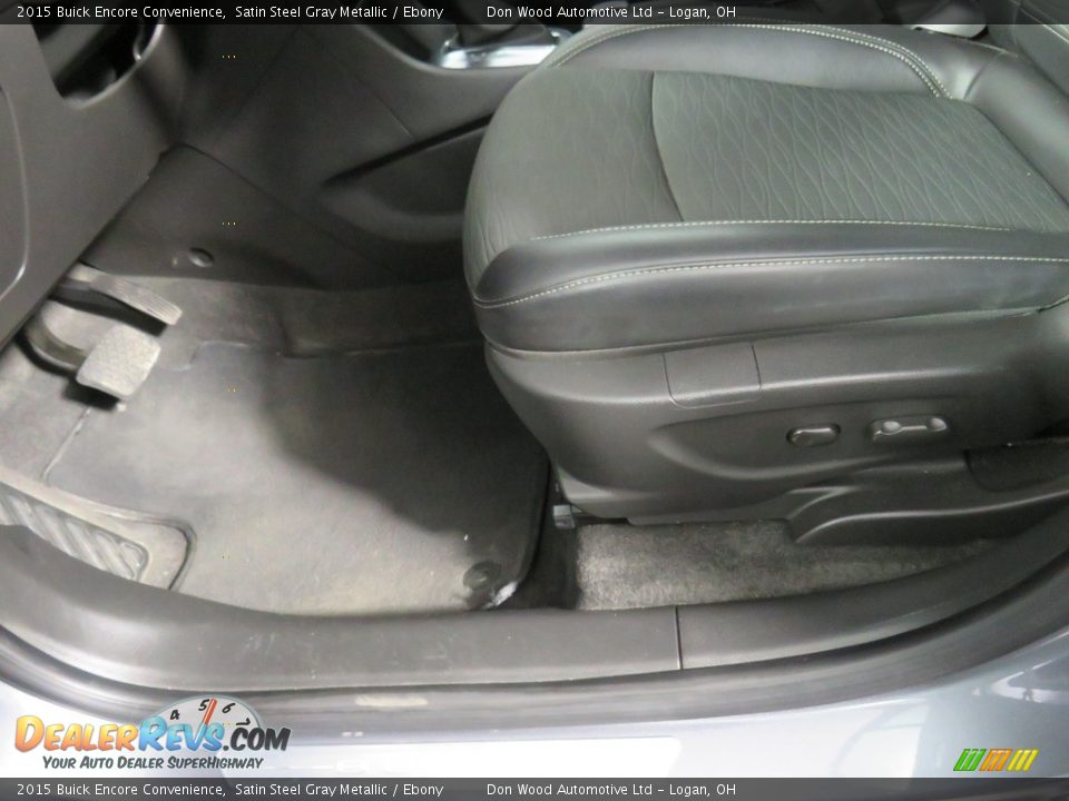 2015 Buick Encore Convenience Satin Steel Gray Metallic / Ebony Photo #20