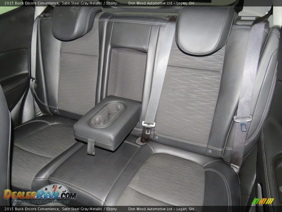 2015 Buick Encore Convenience Satin Steel Gray Metallic / Ebony Photo #22