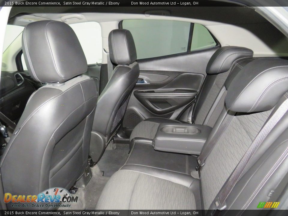2015 Buick Encore Convenience Satin Steel Gray Metallic / Ebony Photo #24